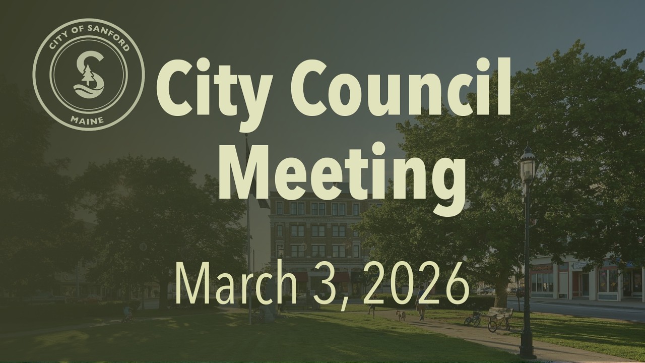 7 PM City Council Meeting