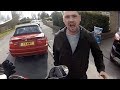 Motorcycle Road Rage & Close Calls Compilation UK 2018 #4