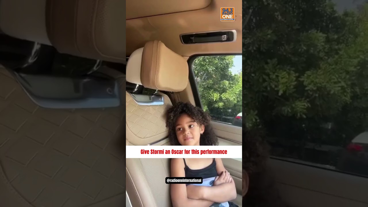 Give Stormi an Oscar for this performance. 🏆
