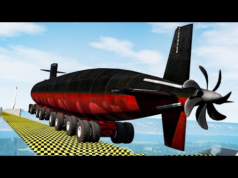 Air Speed Bumps Crashes #13 - Beamng Drive