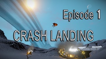 Space Engineers Cinematic - Episode 1 Crash Landing