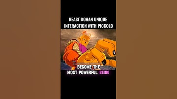 Beast Gohan Unique Interaction With Piccolo 🤯 #crashout #gohanbeast #sparkingzero #dragonball #dbz