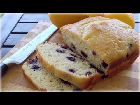 How to Make Lemon Blueberry Bread