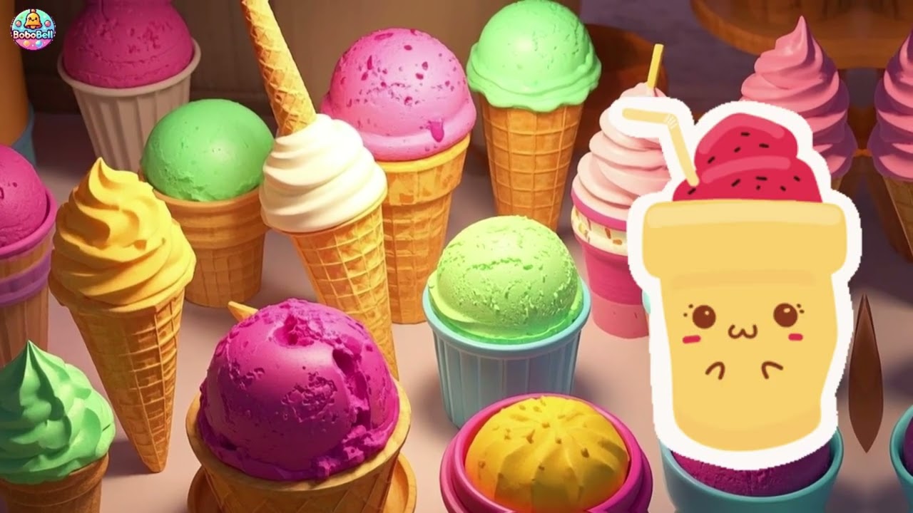 The Melting Ice Cream Bridge 🍦 | Magical Song & Story for Kids | Frozen Treat Fun