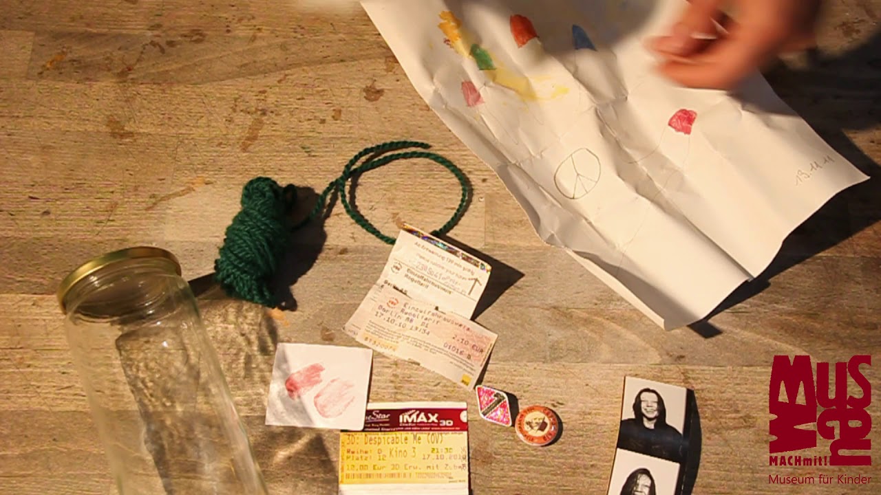 Zeitkapsel - MACHmit! Werkstatt für Zuhause