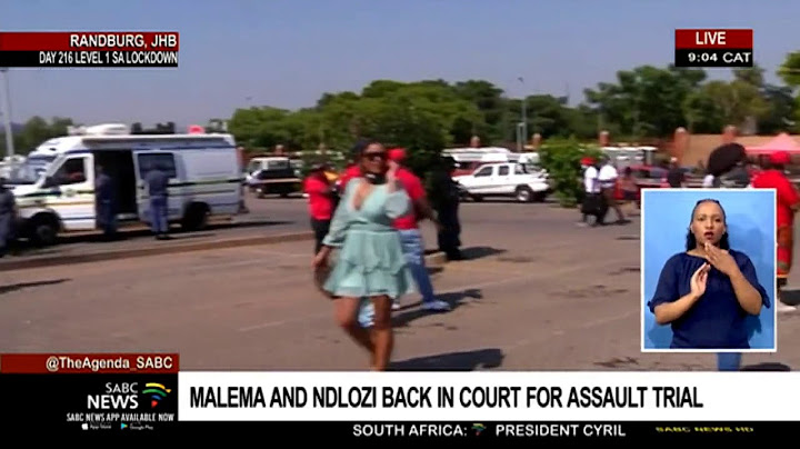 Malema-Ndlozi assault case | Supporters turn out in numbers at Randburg Magistrate's Court