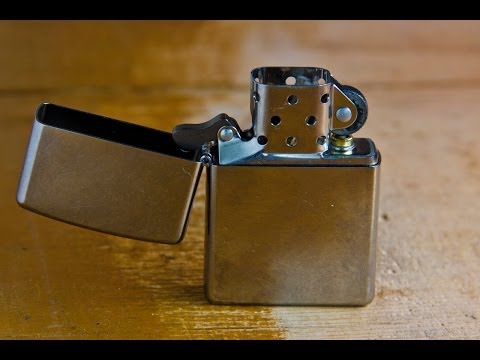 Como: preenchimento e Mudança Flints Em um isqueiro Zippo