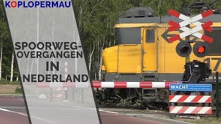 Railway Crossings in The Netherlands (overview)