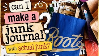Creating my first ever junk journal, come join me on my new adventure!