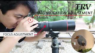 Premium 15-45X65 Spotting Scope