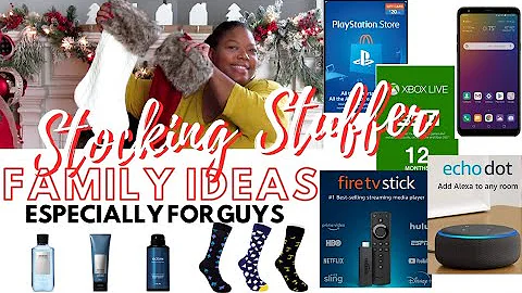 ULTIMATE STOCKING STUFFER IDEAS | MEN, BOYS (ESPECIALLY) & LADIES