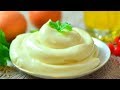 Самый вкусный домашний майонез за 2 минуты! Рецепт Майонеза  Мамины рецепты