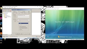 How to set up a home folder Server2008