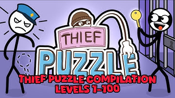 Thief Puzzle Compilation Walkthrough/Gameplay Levels 1-100