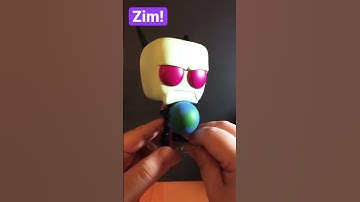 Invader zim Funko pop comes with a tiny gir. So cute!