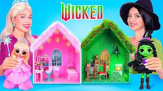 On A Construit Une Incroyable Maison De Poupées Dans Le Style Wicked! 8 Idées Pour Poupées