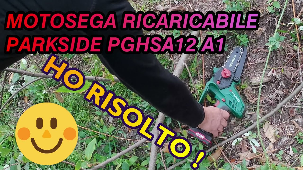 Parkside Lidl: la motosega ricaricabile che ha superato le mie aspettative  #parkside #motosega 