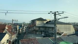 学研都市線(快速)車窓[2/2]松井山手→京橋/ 321系 木津1656発(新三田行)