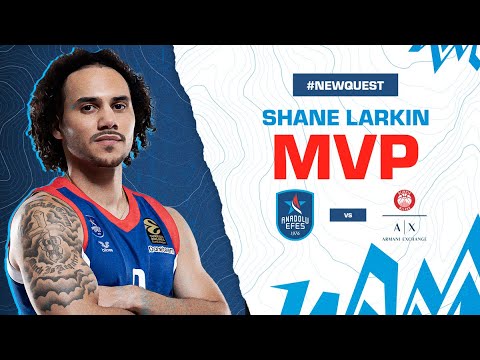 #Playoff 3. Maç: Anadolu Efes - AX Armani Exchange Milan / #MVP Shane Larkin