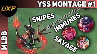 Yi Sun-shin Montage #1: Immune like Chou: Franco, Lolita, Hylos + Savage + Snipes | unXpected | MLBB