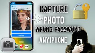 Capture Picture Who Tries To Unlock Your iPhone |How To Make iPhone Take Picture When Wrong Password screenshot 3