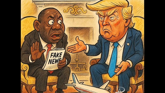 Donald Trump (vs) Cyril Ramaphosa - YouTube