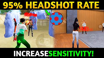 Set Edit App 95% Headshot Rate Commands | Set Edit Free Fire Headshot🔥