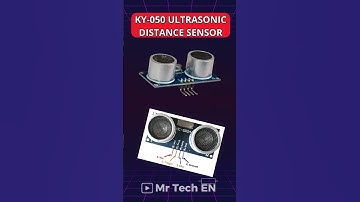 KY-050 ULTRASONIC DISTANCE SENSOR  #arduino #esp32 #esp8266 #sensor #electronics