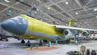 The Awesome Process of Paint Stripping US Air Force Largest Plane Ever