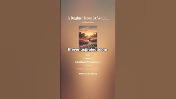 Thumbnail of A Brighter Dawn (A Venus Project Anthem) - Short #AI #Song by #Suno #lyrics by #Deepseek #music #new