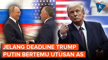 Momen Pertemuan Putin dan Utusan AS Jelang Deadline Trump Akhiri Perang Ukraina