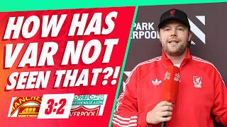 'HOW HAS VAR NOT SEEN THAT?!' | Manchester United 3-2 Liverpool | AGT | Instant Match Reaction