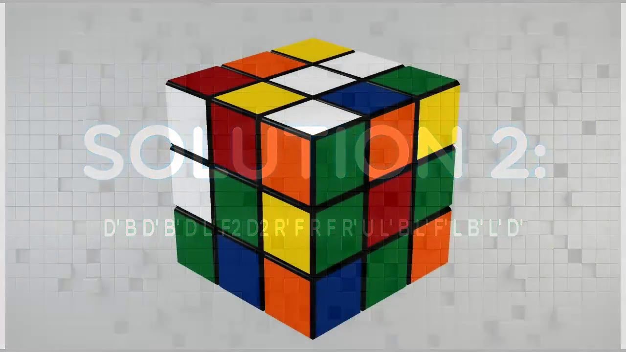 3x3 Cube FMC Average Jan Bentlage [25.00 Moves] - YouTube