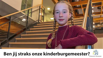 Word jij de nieuwe Kinderburgemeester van de gemeente Brummen?
