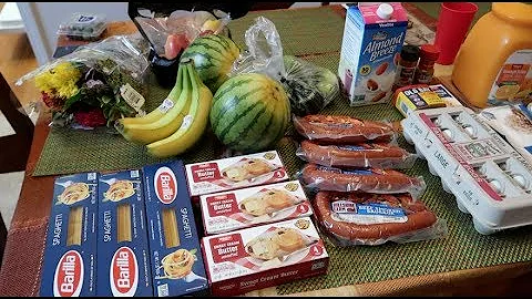 $130 WINCO & TRADER JOE'S GROCERY HAUL - OCTOBER 21, 2018