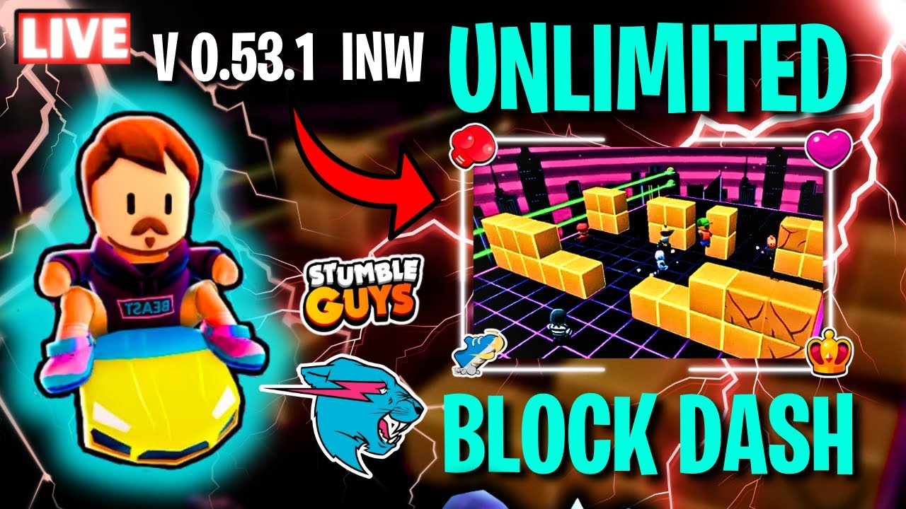 NEW* BLOCK DASH SKIN IN STUMBLE GUYS! 