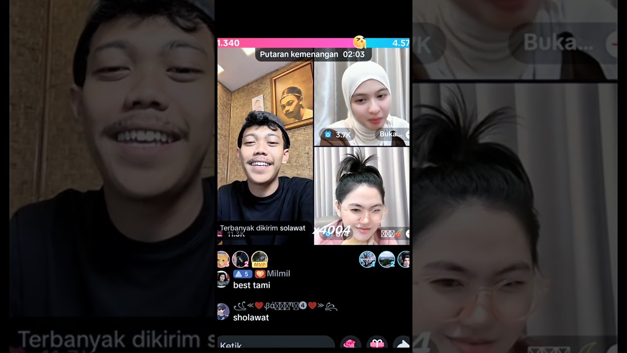 Cep sanud dan caca makin nyaman bikin penonton gemes