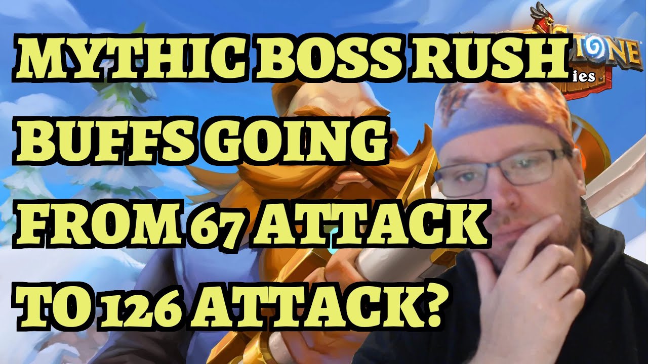 Level 180 Mythic Boss Rush - 126 Attack or 67 Attack - Hearthstone Mercenaries