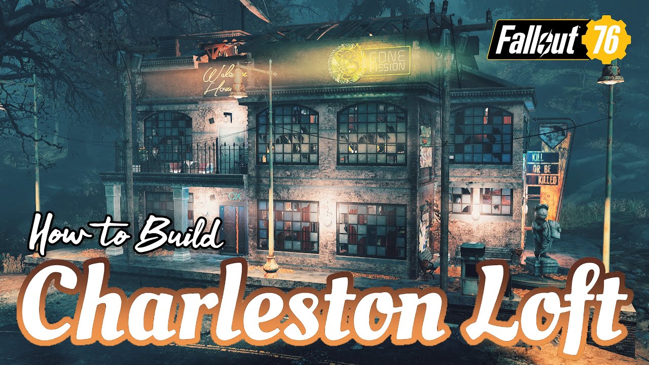 Charleston Loft CAMP Build Showcase & How to Build Tutorial 4K 