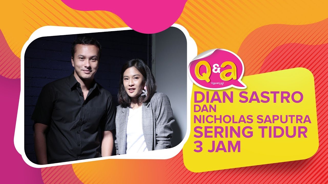 Tips Sehat Ala Dian Sastrowardoyo & Nicholas Saputra