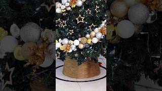 Base criativa para árvore de Natal #natal #diy #arvoredenatal
