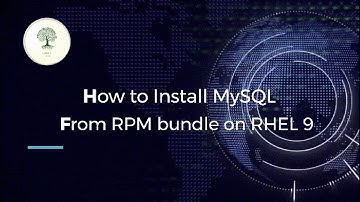 How to Install MySQL from RPM bundle on RHEL 9