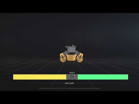 Pass Count and Temperature Mapping for Asphalt Tandem Rollers