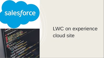 LWC on experience cloud site