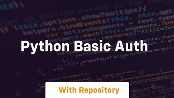 python basic auth