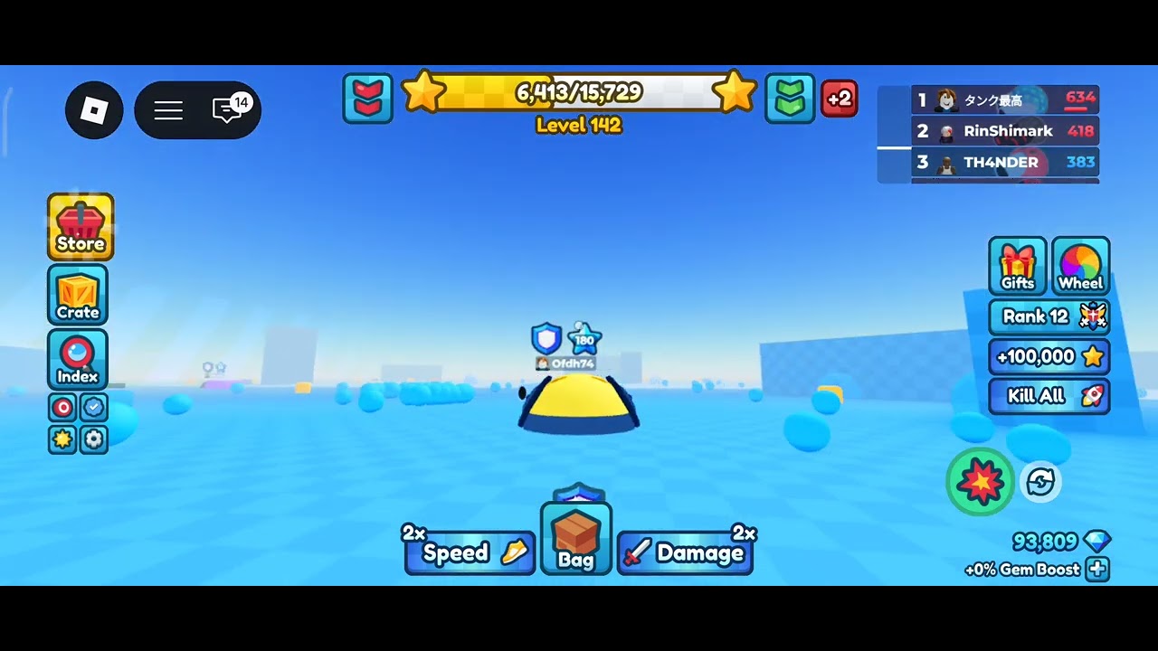 transforming to snowflake in tank game roblox