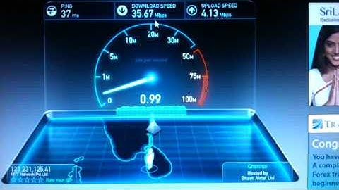 Dialog 4G - Speed Test - Sri Lanka