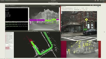 Outdoor IR SLAM & Object Tracking Demo