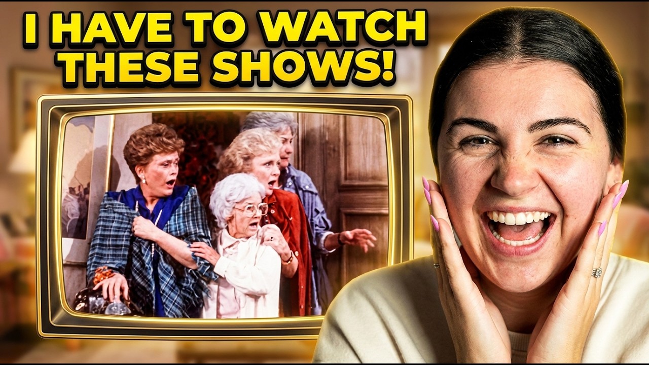 Британка впервые отреагировала на забавные моменты из сериала «Золотые девочки»!