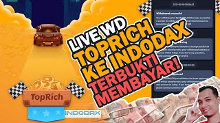 Cara WD atau Withdraw dari Aplikasi Game TOPRICH ke INDODAX screenshot 5